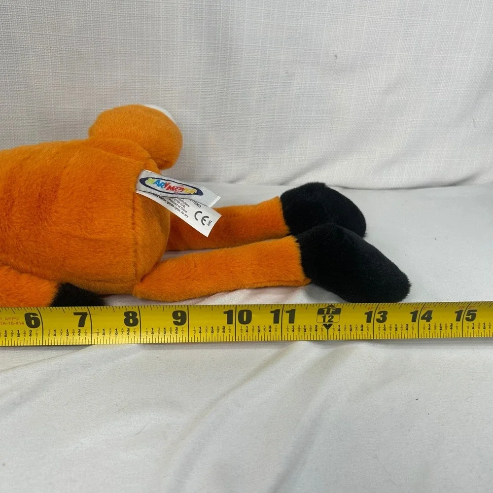 Mary Meyer Putty Fox Plush Stuffed Animal Orange Black White Bandana 13 inch